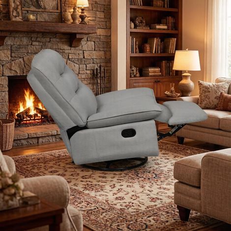 Canapé inclinable, canapé moderne, fauteuil à bascule, fauteuil relaxant, fauteuil de salon (1/4)