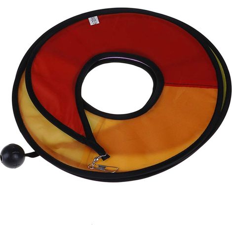 2 Pièces Spirale Arc-en-Ciel Bande de Vent Curlie Spinner Moulin à Vent coloré Carillon éolien pour Jardin Maison en Plein Air Camping Tente Décembre (1/5)