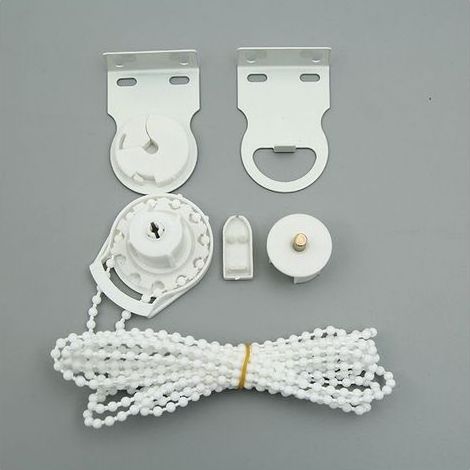 Kit de Réparation de Store Enrouleur en plastique de 28 mm - Accessoires de rechange pour store roulant - Avec chaîne à perles pour fenêtres (1/5)