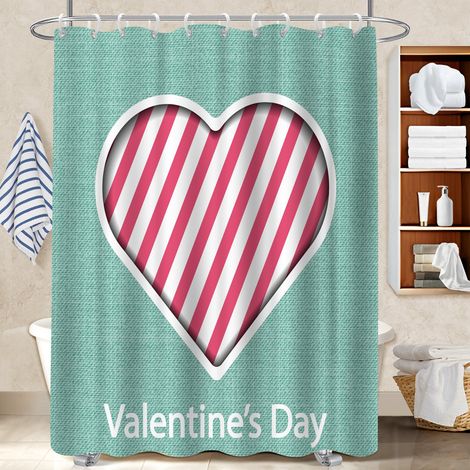 Rideau polyester pour douche 180x180 cocooning housse de baignoire pour mur irrégulier (1/5)