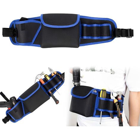 Ceinture Travail Porte Outils Ceinture Bricoleur Ceinture Charpentier Ceinture Porte Outillage Professionnelle en Toile Imperméable pour Bricolage Jardinage Électricien (1/5)