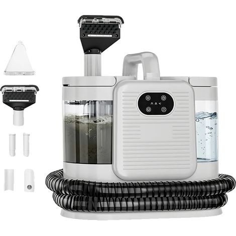 Limpiador de alfombras a vapor, 1650 W, funcionalidad multimodo, limpiador a vapor (1/2)