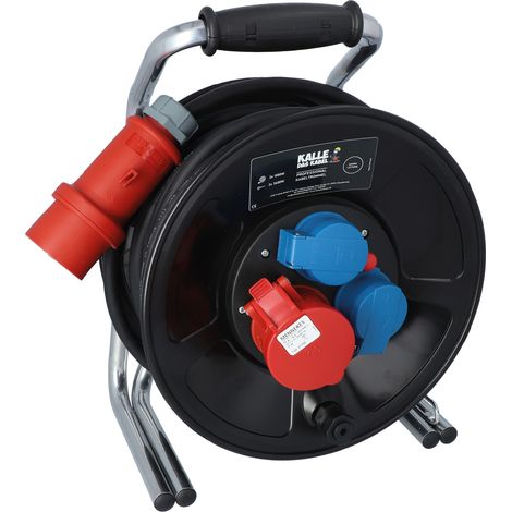 Kalle Kabeltrommel Professional CEE 400V 16A 2,5mm² IP44 20 Meter