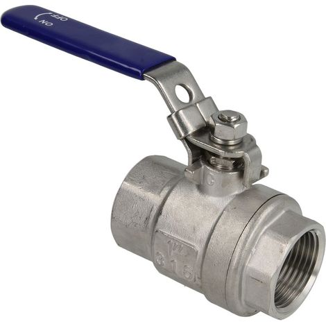 Robinet à bille 1 FF/FF inox