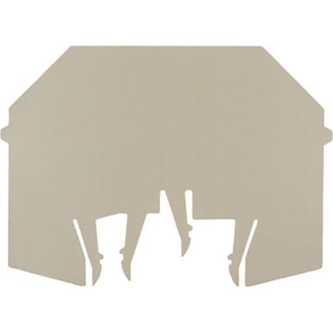 Piastra di ripartizione, Beige scuro, 60 x 48mm