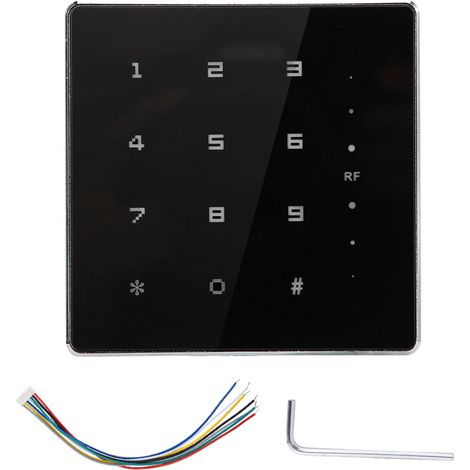 Lecteur de carte RFID RF ultra-mince Wiegand26/34 pour contrôle d'accès (125KHz ID) (1/5)