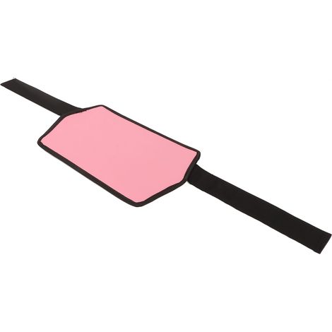 Ceinture d'exercice pour poussée des hanches, poids ajustable, pour l'entraînement des fessiers, pour femmes et hommes, rose (1/5)