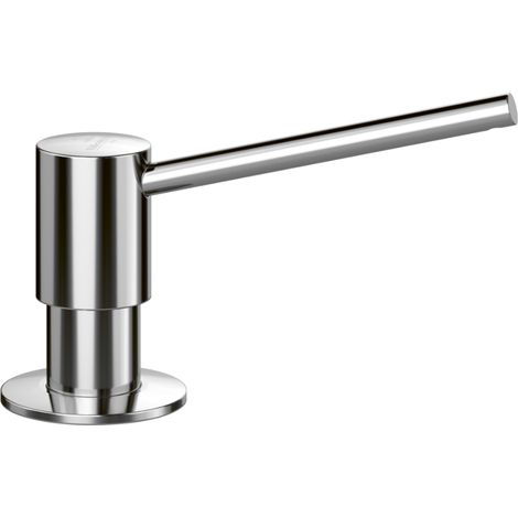 Distributeur de savon VB 923620 106x273mm en acier inoxydable massif poli