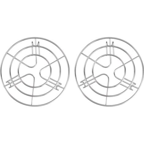 2-teiliger, hitzebeständiger, rostfreier und leicht zu reinigender Dampfeinsatz für Instant Pot, 19,5 cm (1/5)