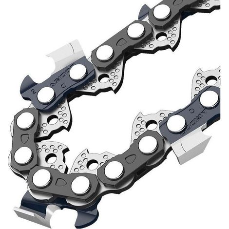 Lot de 2 chaînes 57 maillons pour tronçonneuse guide 40 cm (16 pouces) - Guide et chaîne pour tronçonneuse (1/4)