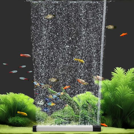 (20cm)Diffuseur Air Aquarium, Bulleur Aquarium Pierre à Air, Aquarium Bubbler avec Tuyau, Pierre Diffuseur Air Aquarium pour Eau Douce et Eau Salée