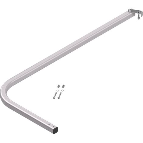 Hymer Handlauf für Podesttreppen, beidseitig verwendbar, für Stufenzahl 6+7, inkl. Befestigungsmaterial