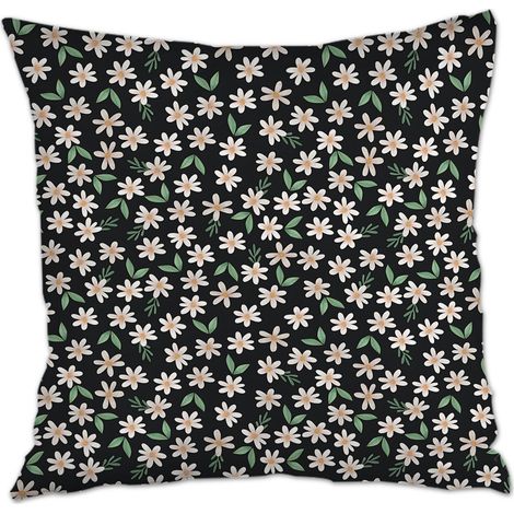 Housse de coussin 45x45 cm carrée cachée zippée pour cadeaux pour petite amie et petit ami (1/5)