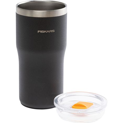 Thermos mug black 05 liter on the go mug