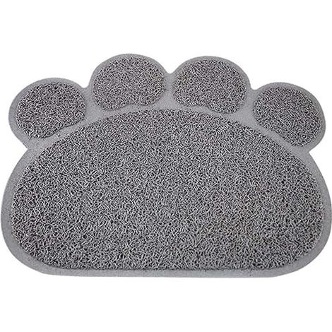 - Tapis pour litière - Imperméable, antidérapant, anti-odeur, matière lavable à l'eau savonneuse, Gris (1/2)