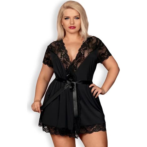 Bademantel - Obsessive 810 Peignoir XXL (1/2)
