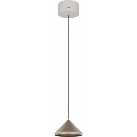 Trio Pendelleuchte 1 Spot Laguna 5 W grau Metall warmweiß-kaltweiß