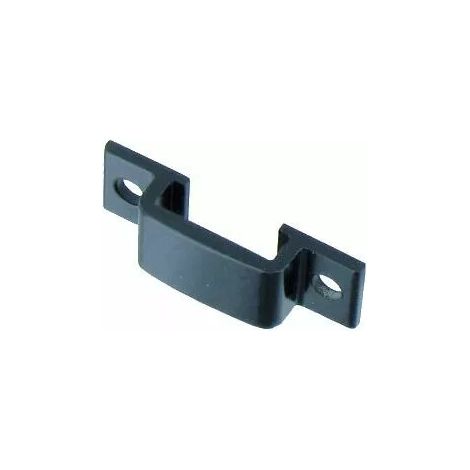 GACHE APPLIQUE TARGETTE ALU NOIR