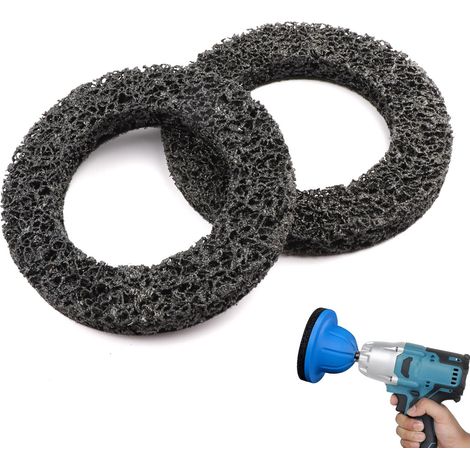 Meuleuse de moyeu de roue Ø 150mm,brosse de moyeu de roue intérieure Ø 90mm (1/5)