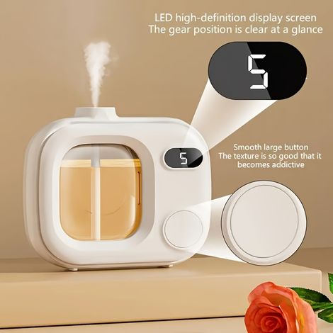 Diffuseur d'arômes intelligent à cinq vitesses réglables - convient aux huiles essentielles et aux parfums, 500 mAh (1/5)