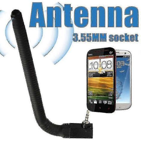 Antenne sans fil externe universelle pour téléphone portable, 6 dBi, prise jack 3,5 mm. (1/4)