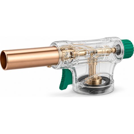 Reversible transparent copper-head gas kitchen blowtorch (1/5)