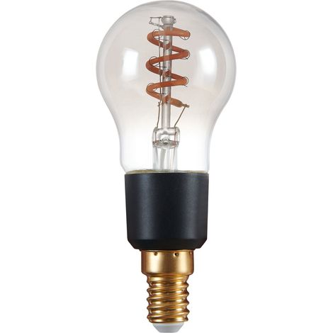 EGLO - E14 P45 spiral, smoke - Warm white - Zigbee, Bluetooth