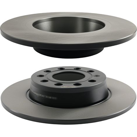 Pair Rear Disc Left + Right for Skoda Octavia II III Superb II Yeti 1K0615601AA (1/5)