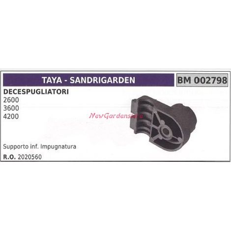 Untere Stütze SANDRIGARDEN Handgriff für Freischneider 2600 3600 002798