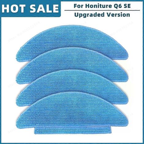 S'applique aux pièces de rechange et accessoires pour aspirateur robot Honiture Q6 SE : brosse latérale principale, filtre HEPA, sac à poussière et serpillière (ensemble L). (1/5)