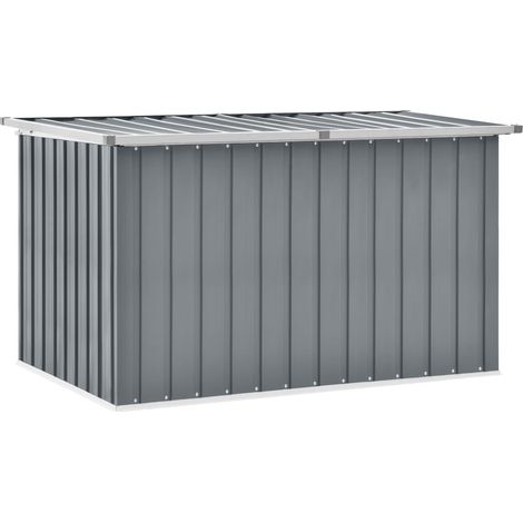 Cassetta portaoggetti per mobili da giardino grigia 149 x 99 x 93 cm 020013084