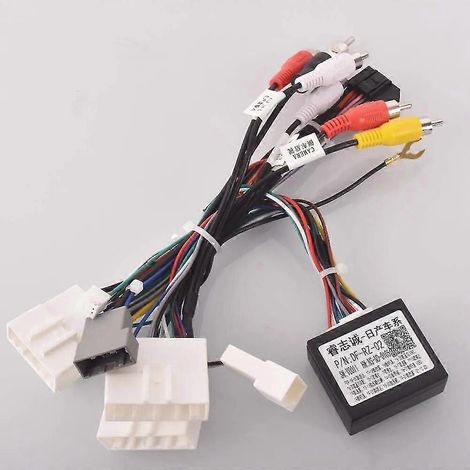 Autoradio-Stereo-Kabelbaum-Adapter Android 16-Pin für Nissan Murano Qashqai J10 J11 X-Trail Tiida – CAN-Bus-Kabel