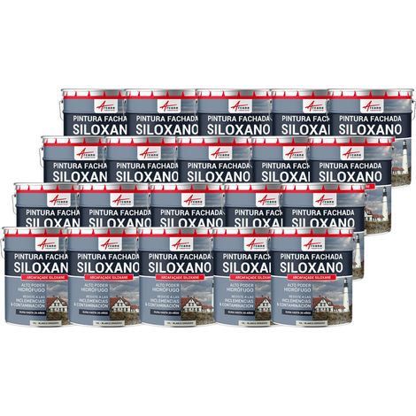 Pintura de siloxano para exteriores y fachadas, de alto poder hidrófugo - ARCAFAÇADE SILOXANE