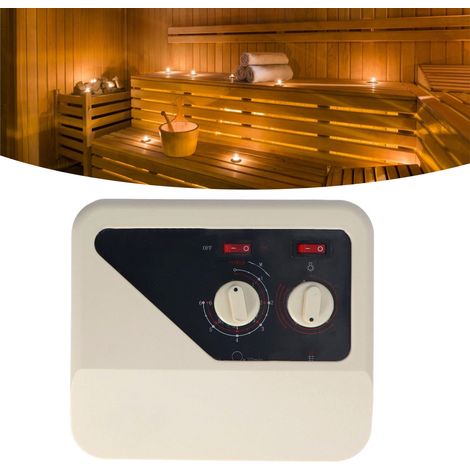 Contrôleur de poêle de sauna 380V, contrôleur externe, câble de sonde de température inclus, poêle de sauna 9-15kW. (1/5)