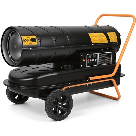 TolleTour Canon à chaleur, soufflerie de chauffage au diesel, chauffage au diesel 30 kW, générateur d'air chaud au diesel 220 V, réservoir de 38 L (1/5)