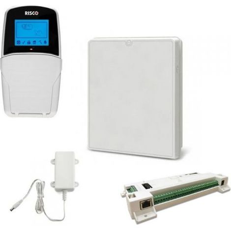 Risco kit Lightsys Plus centrale + box + tastiera + alimentatore 2,5A - RP432MP0000A