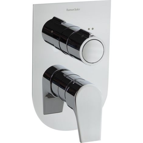 Mitigeur de douche à encastrer 2 voies, URBAN CHIC Chromé - 211502S (1/3)