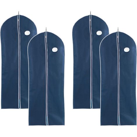WENKO Kleidersack Air 150 x 60 cm, 4er Set