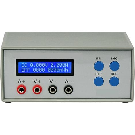 Testeur de capacité de Batterie EBC-A05 + Chargeur de testeur de Charge électronique de Performance de Puissance de capacité de Batterie for la Sortie 5V de l'ordinateur de Batterie Mobile (1/5)