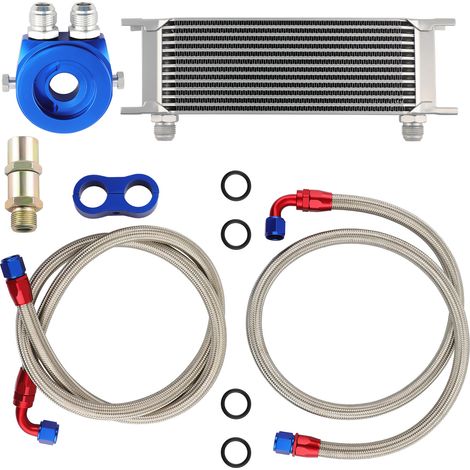 13 Row Kit radiatore olio universale AN-10 AN10 Oil cooler installation kit