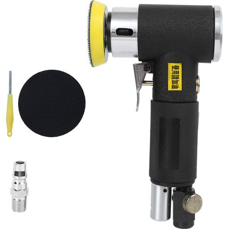 Polisseuse pneumatique 2-3 pouces YC-2611, 1500 tr/min, raccord 1/4 de pouce, outil de polissage haute vitesse pour voiture (1/5)