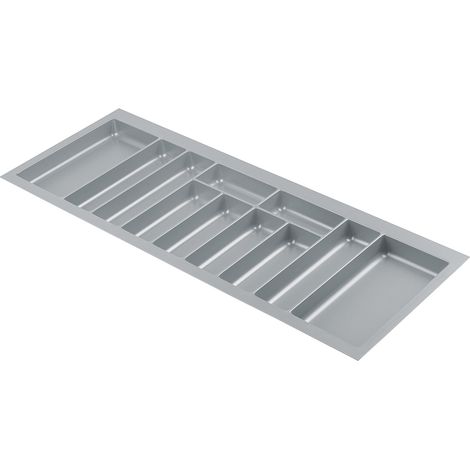 Nolago Besteckkasten für Merivobox 1108x423mm silber SANS MARQUE