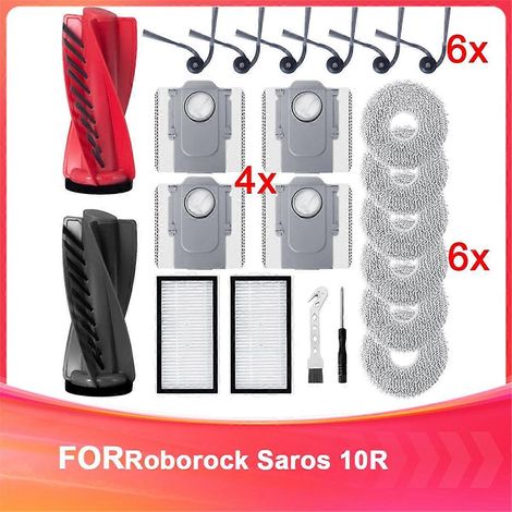 Kit d'accessoires pour Saros 10R : brosse principale, filtres, sacs à poussière. (1/5)