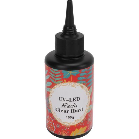 Résine époxy UV cristalline haute transparence de troisième génération pour la création de bijoux DIY (100 g) (1/5)
