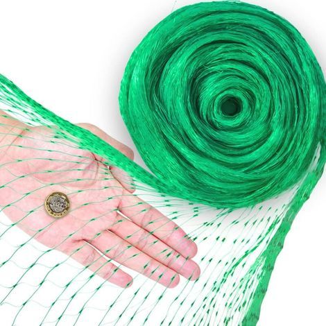 4 20M Filet Anti Oiseaux de Jardin Protecteur Maille Filet de Protection pour Arbres Fruitiers Protection et Animaux Réutilisable avec Mailles (1/5)
