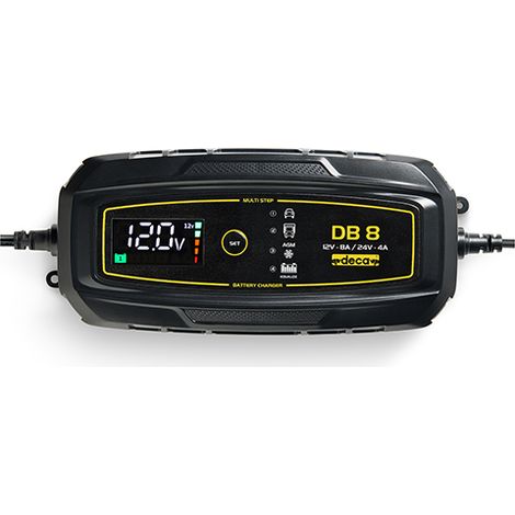 Caricabatterie auto moto Deca DB 8.0 elettronico 318000