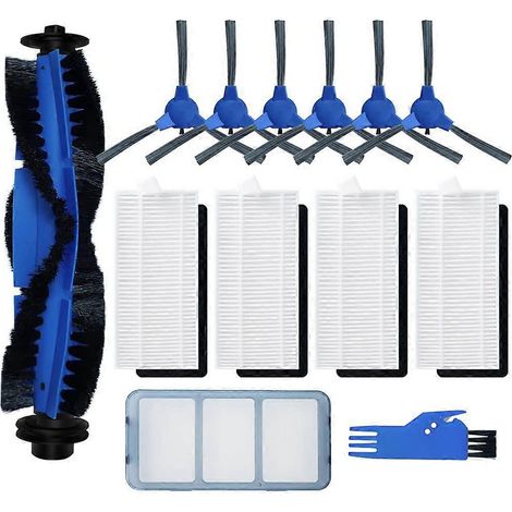 Pièces de rechange pour aspirateur robot Eufy Robovac 11S, 12, 15T, 15C, 25C, 30, 30C, 35C (modèles fins pour tapis). (1/5)