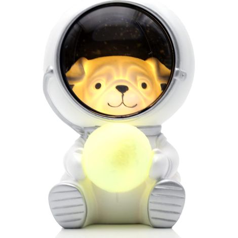 Veilleuse Résine Veilleuse Garde D'enfants Lumière Lune Lumière LED Veilleuse Bébé Nursery Décoration Lumière Personnalisée Sommeil Lumière Bébé Veilleuse Enfants Lumière avec Batterie 8.51012.5cm Bla (1/4)