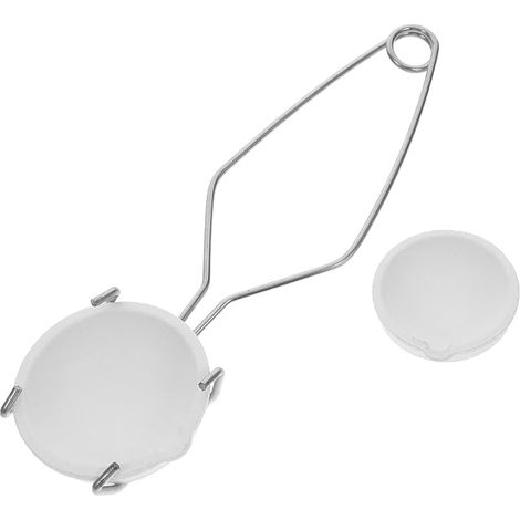 Veemoon 100g Creuset Quartz Pour Fusion De Métaux Avec Pinces Kit De Fonderie Pour Bijoux Or Et Bols Résistance Haute Température Outil Polyvalent Métal (1/5)
