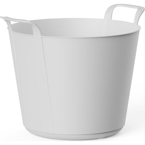 Plastiken Tragetasche de Mehrzweck-Kunststoff 88101 White 42 L